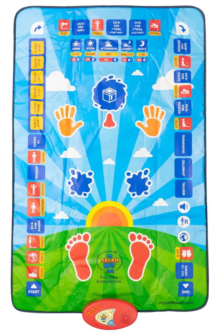 Interactive Islamic Prayer Mat for Children
